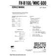 SONY HCDH160 Service Manual cover photo