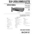 SONY SLVLX55 Service Manual cover photo