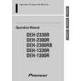 PIONEER DEH-2300RB/XIN/EW Owner's Manual cover photo