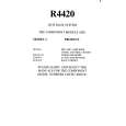SONY R4420 Owner's Manual cover photo
