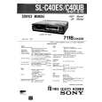 SONY SLC40ES/UB Service Manual cover photo