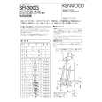 KENWOOD SR-300G Owner's Manual cover photo