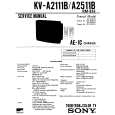 SONY KVA2511B Service Manual cover photo