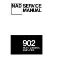 NAD 902 Service Manual cover photo