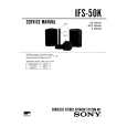 SONY IFS50K Service Manual cover photo