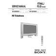 SONY KD32DX50U Service Manual cover photo