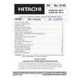 HITACHI 36UDX10S Owner's Manual cover photo