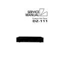 LUXMAN DZ-111 Service Manual cover photo