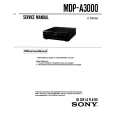 SONY MDP-A3000 Service Manual cover photo