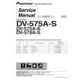 PIONEER DV-S-575K Service Manual cover photo