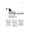 NAKAMICHI RX-505E Owner's Manual cover photo