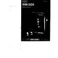 SONY WM-DD9 Owner's Manual cover photo