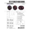 SONY XSS1300 Service Manual cover photo