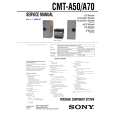 SONY CMTA50 Service Manual cover photo