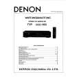 DENON DCD-960 Owner's Manual cover photo