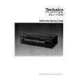TECHNICS SU-V96 Owner's Manual cover photo