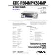 SONY CDCX504MP Service Manual cover photo
