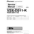 PIONEER VSX-D511-K/MVXJI Service Manual cover photo
