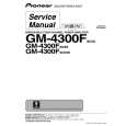 PIONEER GM-4300F/XS/ES Service Manual cover photo