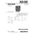 SONY HCDE301 Service Manual cover photo