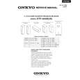ONKYO HTP420 Service Manual cover photo