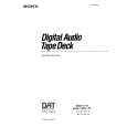 SONY DTC-75ES Owner's Manual cover photo