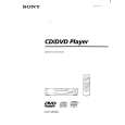 SONY DVPS550D Owner's Manual cover photo