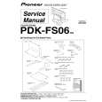 PIONEER PDK-FS06/E5 Service Manual cover photo