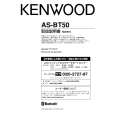 KENWOOD AS-BT50 Owner's Manual cover photo