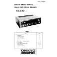 ONKYO TX330 Service Manual cover photo