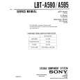 SONY LBTA590 Service Manual cover photo