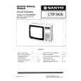 SANYO CTP3105 Service Manual cover photo