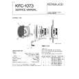 KENWOOD KFC1073 Service Manual cover photo