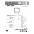 SONY GVM1411QM Service Manual cover photo