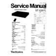 TECHNICS STX301L Service Manual cover photo