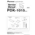 PIONEER PDK-1015/WL5 Service Manual cover photo