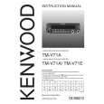 KENWOOD TM-V71A Owner's Manual cover photo