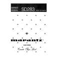 MARANTZ SD283 Service Manual cover photo