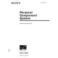 SONY PMCDR50 Owner's Manual cover photo