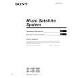 SONY SAVE812ED Owner's Manual cover photo