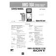 SONY HNS16A Service Manual cover photo