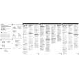 SONY WM-FX477 Owner's Manual cover photo