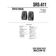SONY SRS-A11 Service Manual cover photo