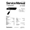 TECHNICS STX830 Service Manual cover photo