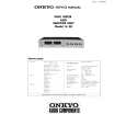 ONKYO U-30 Service Manual cover photo