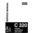 NAD C320 Service Manual cover photo