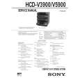 SONY HCDV3900 Service Manual cover photo