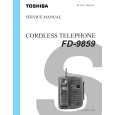 TOSHIBA FD9859 Service Manual cover photo