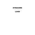 DYNACORD L2400 Service Manual cover photo
