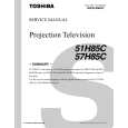 TOSHIBA 51H85C Service Manual cover photo